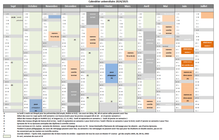 CALENDRIER 2023 2024